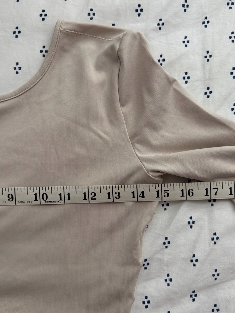 Madewell Nude Scoop Neck Long Sleeve Top - Picture 4 of 7